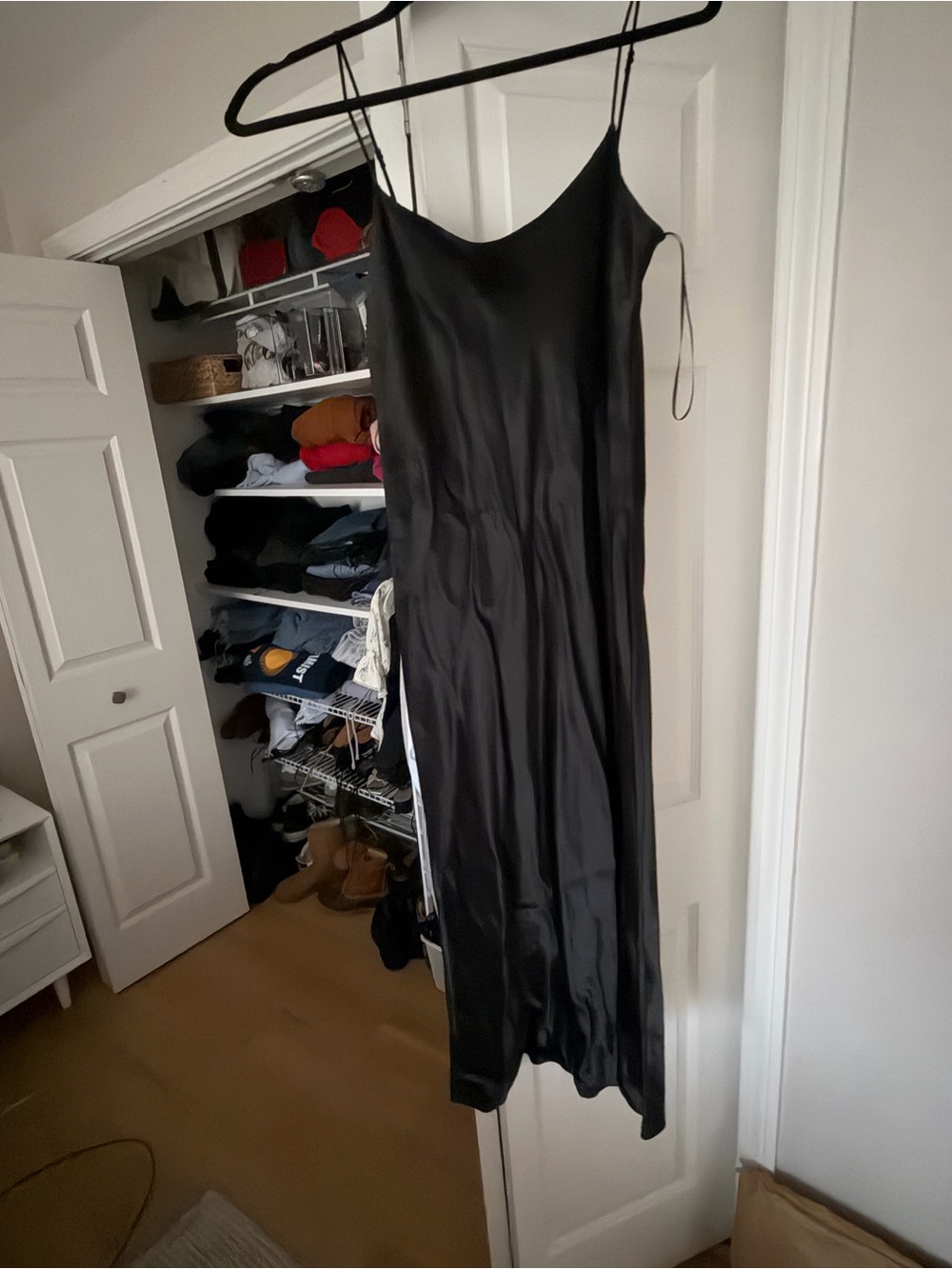Vince Satin Silk Dress